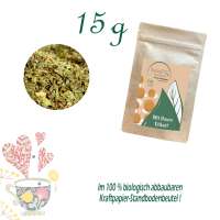 Standbodenbeutel Extra Small, Kraftpapier, Inhalt 15 g