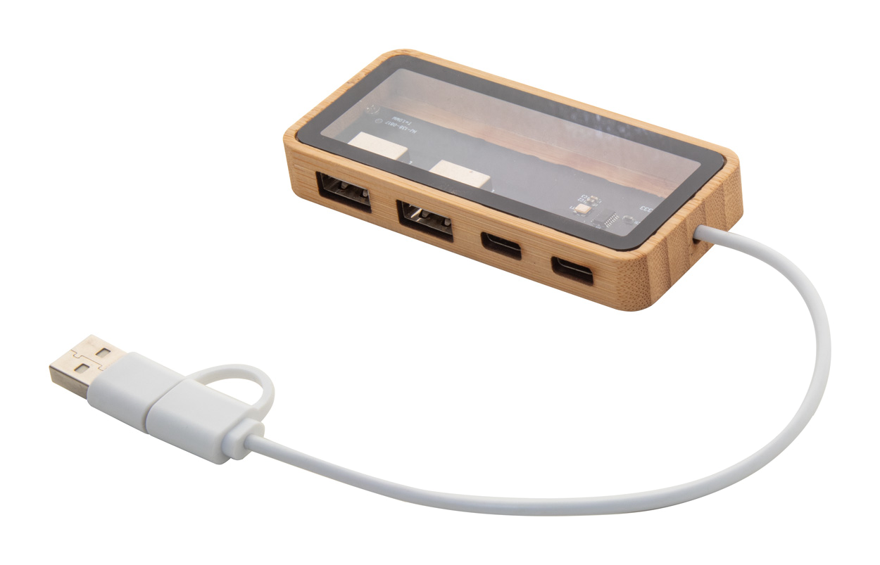 Transparenter USB-Hub SeeHub
