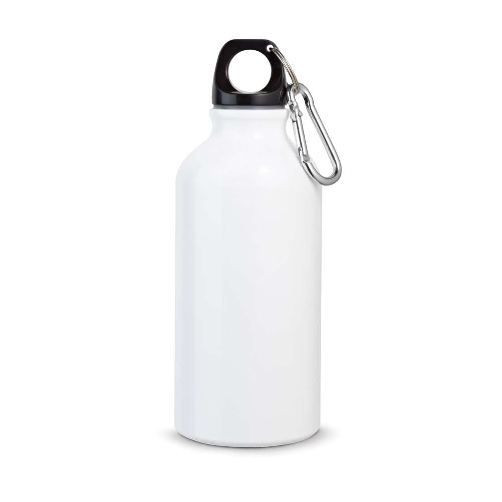 LANDSCAPE S Aluminium-Sportflasche mit Karabiner 400 ml