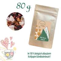 Standbodenbeutel Medium Plus, Kraftpapier, aluminiumfrei, Inhalt 80 g