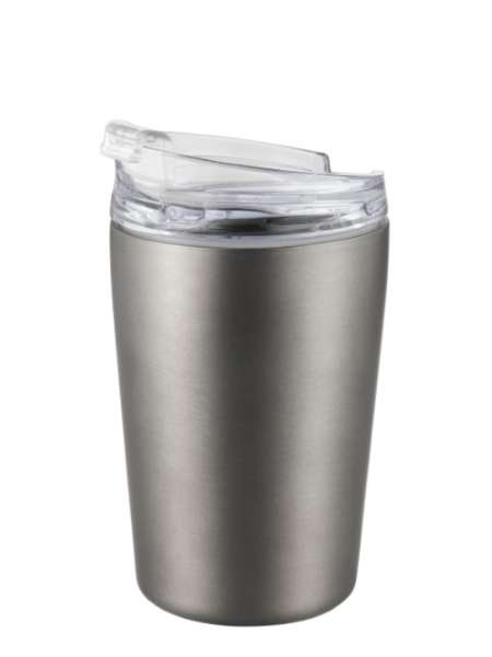 Metmaxx® Thermobecher "CremaExpresso / Macchiato" titan