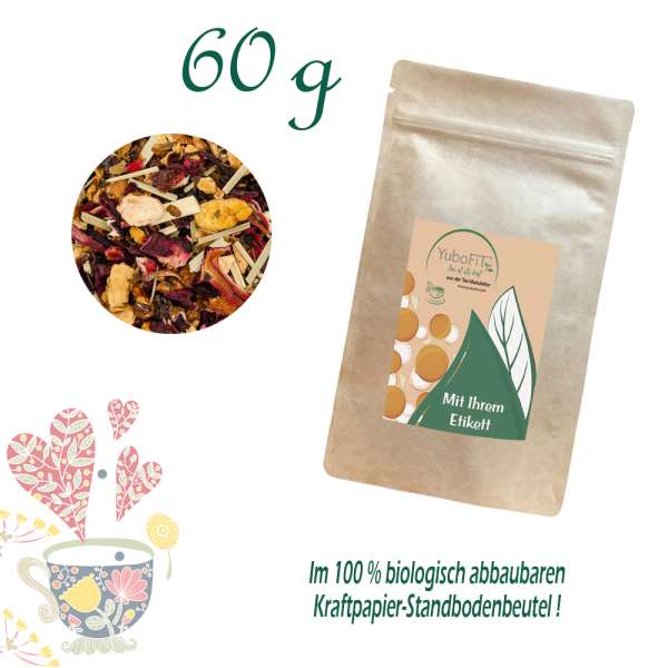 YuboFiT® Bio Erdbeertarte Tee