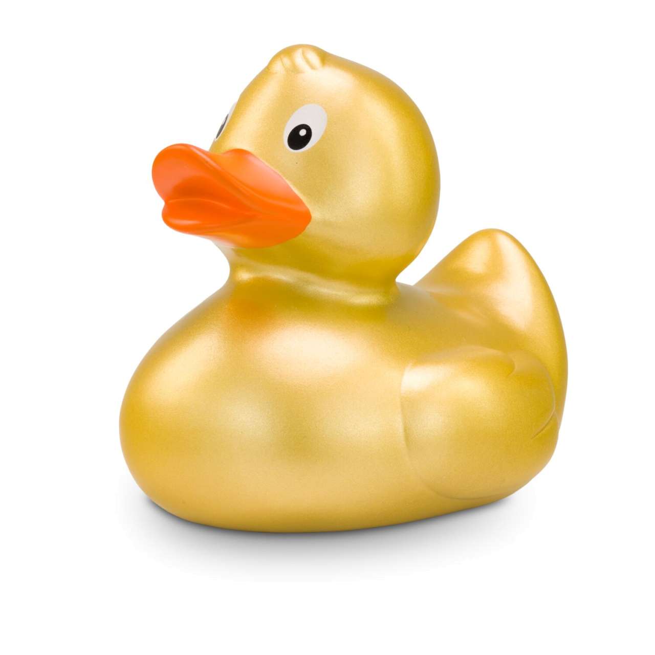 Werbeente Goldmarie, ca. 8 cm