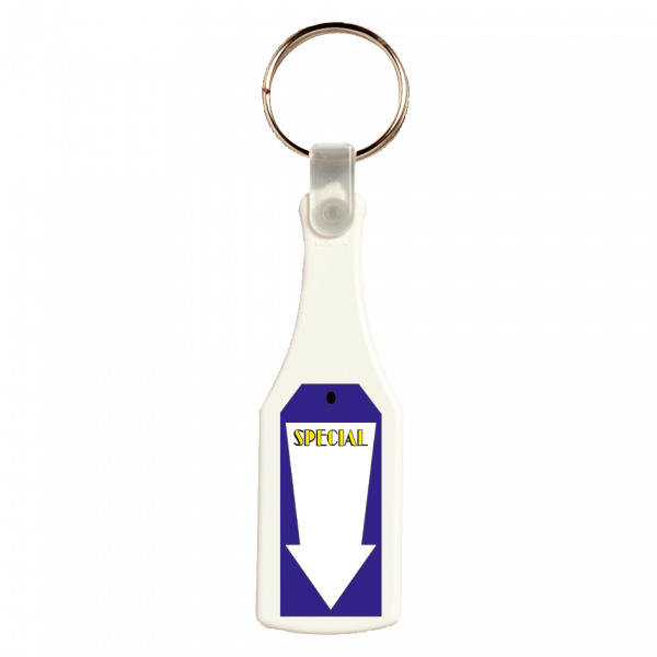 Kunststoff Schlüsselanhänger Flasche SALE