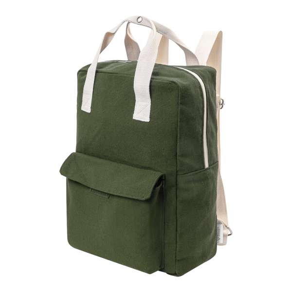 Rucksack aus recyceltem Canvas Rekan Back