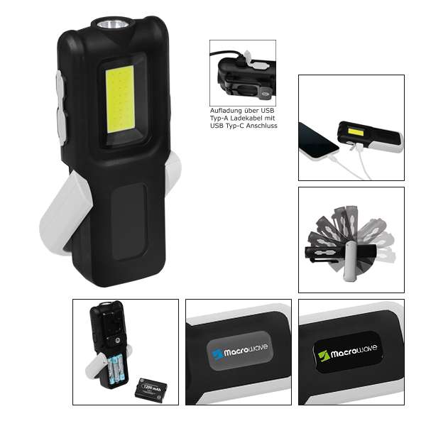 LED Arbeitsleuchte mit Dualbetrieb 