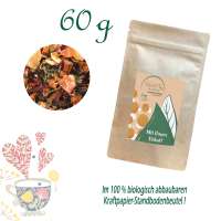 Standbodenbeutel Medium, Kraftpapier, Inhalt 60 g