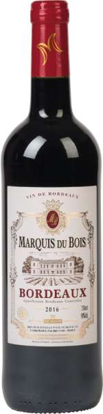 Rotwein MARQUIS DU BOIS – BORDEAUX