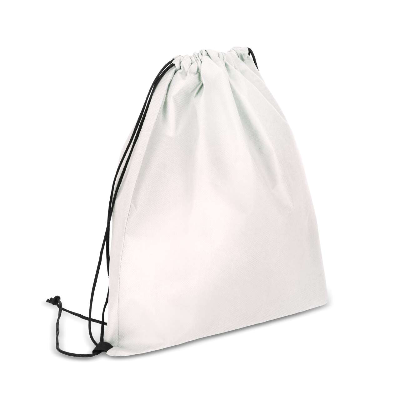 R-PET Kordelzugbeutel aus Non Woven 38 x 42cm 75g / m²
