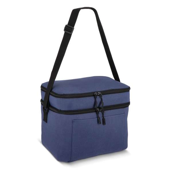R-PET 600D Kühlbeutel mit zwei Fächern 30 x 20 x 25 cm 12 l