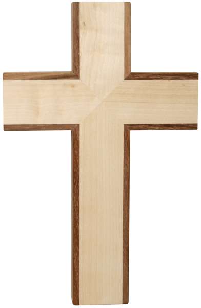 Holzkreuz Ahorn - Akazie