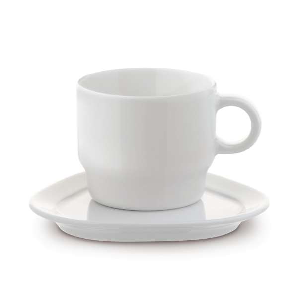 Tasse Dreieck Teller Satellite 180ml