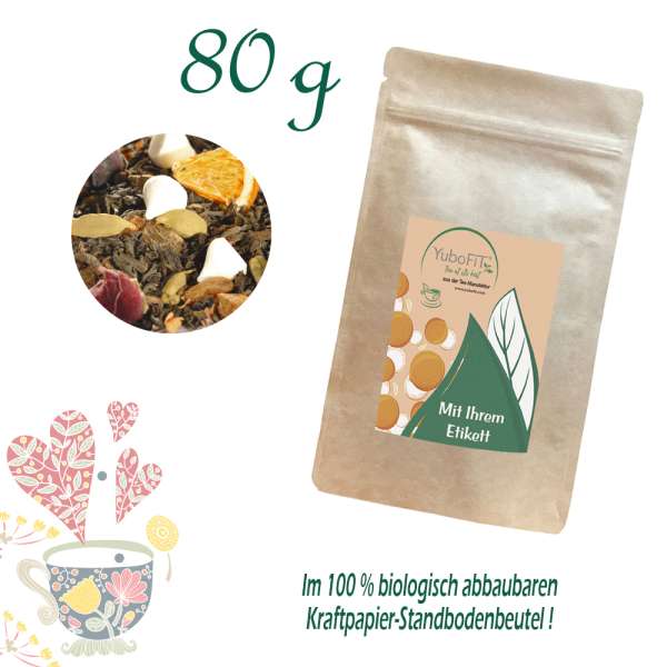 YuboFiT® Schwarzer Tee ICE COLD GINA