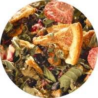 YuboFiT® Früchtetee HEDWIG LIEBT ERDBEERE UND MINZE