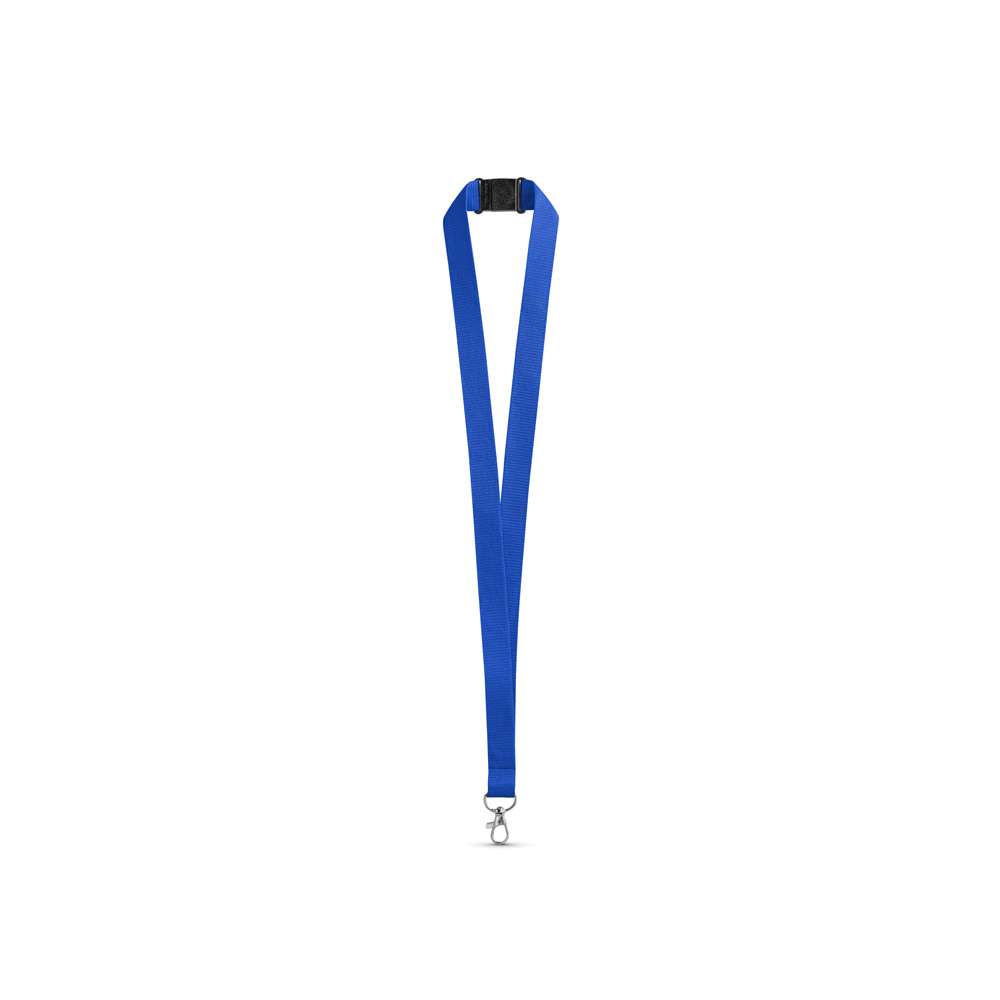 LEEDS Lanyard aus Polyester mit Sicherheitsverschluss