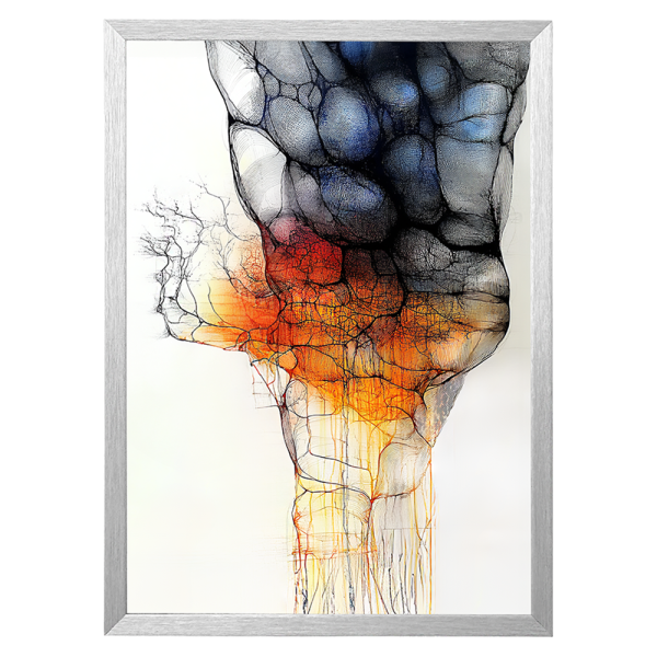 "Fingerprint of Nature" von tokio darcy® - Fine Art Print, A5, Aluminiumrahmen