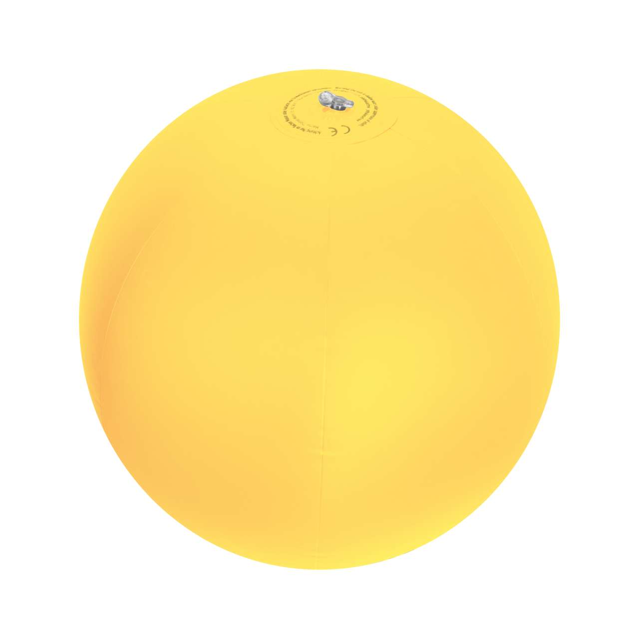 Strandball aus PVC mit einer Segmentlänge von 40 cm