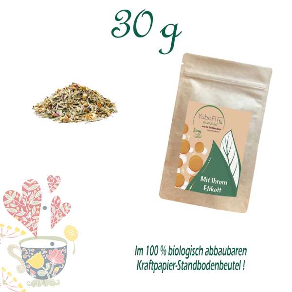 YuboFiT® Kräutertee FRESH INGWER LEMON