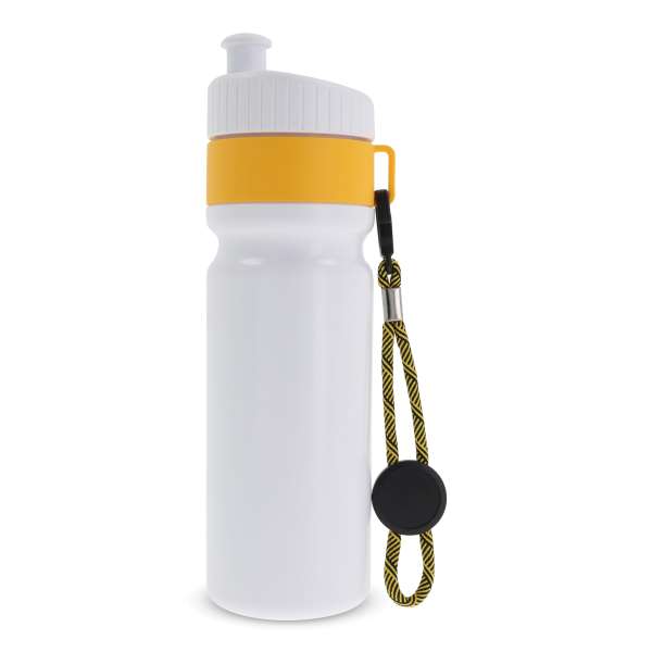 Sportflasche mit Rand und Kordel 750ml