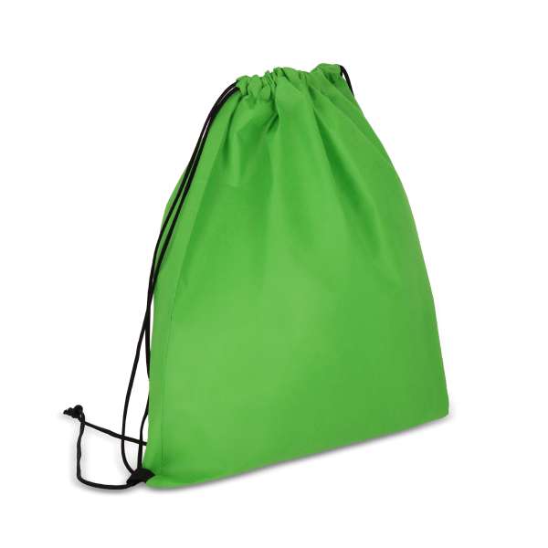 R-PET Kordelzugbeutel aus Non Woven 38 x 42cm 75g / m²