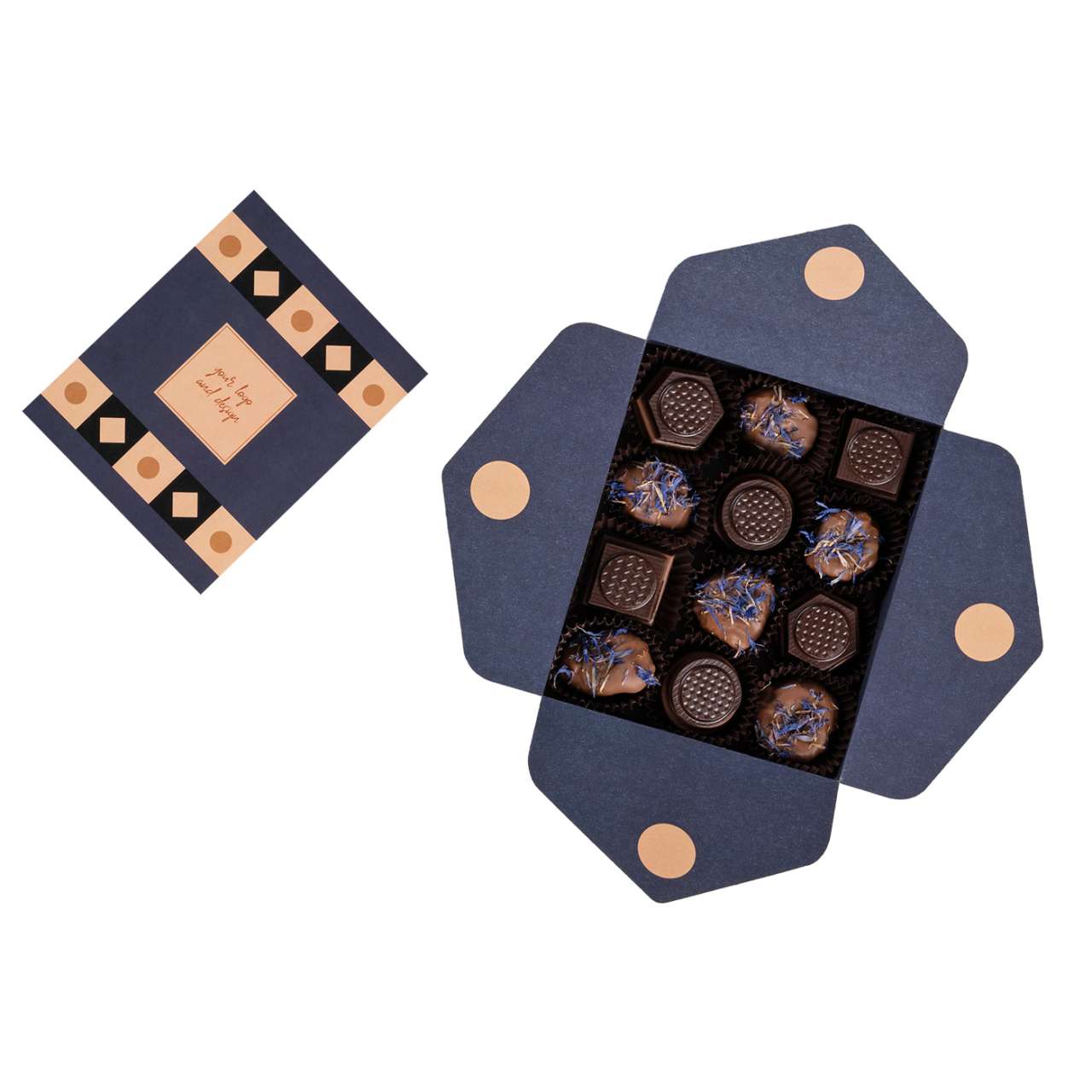 SCHOKO-MOSAIK-BOX 12 STK