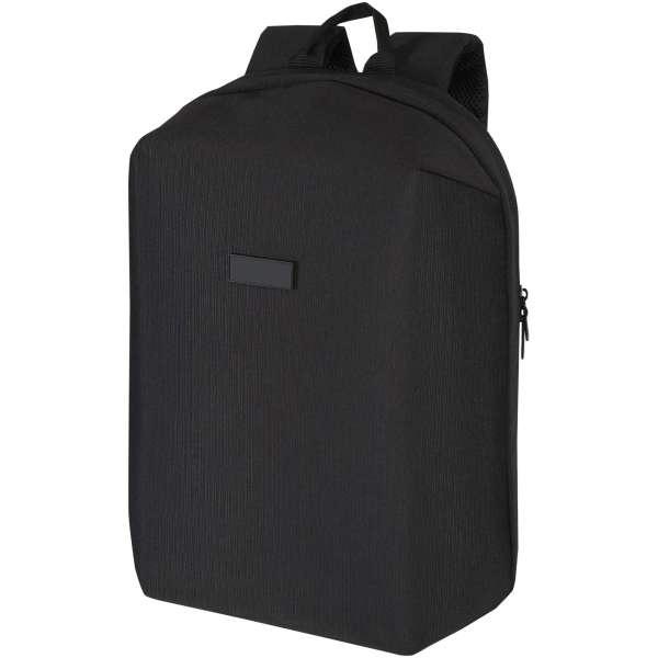 Luma 15" GRS Laptop-Rucksack aus recyceltem Material mit Diebstahlschutz 10L