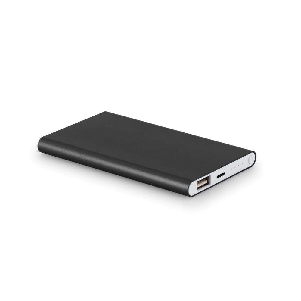 MARCET Powerbank Slim 4'000 mAh aus Recyceltes Aluminium (100% rAL) und Recyceltes ABS (100% rABS)