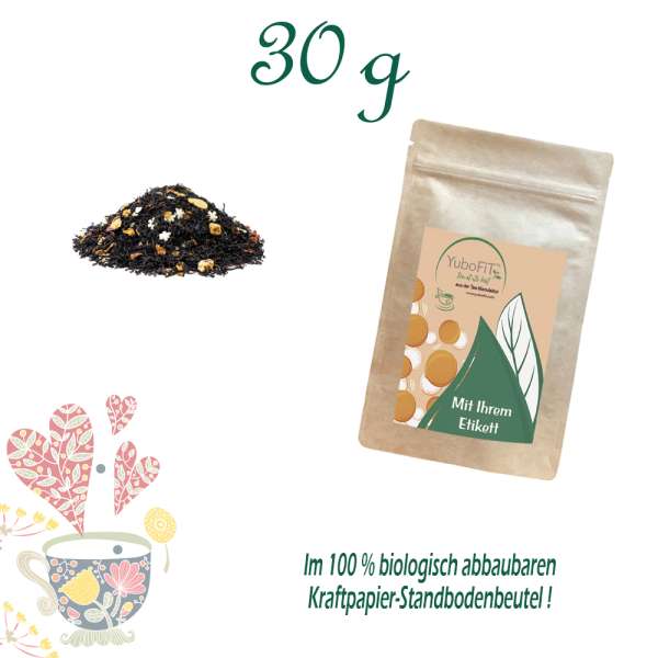 YuboFiT® Schwarzer Tee FRAU HOLLE ON DOPE