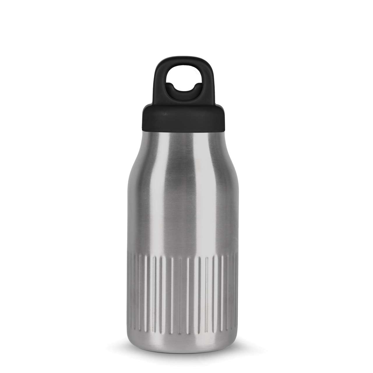 Sagaform Truls Stahlisolierflasche mit praktischem Klickverschluss (recycelt) 500 ml
