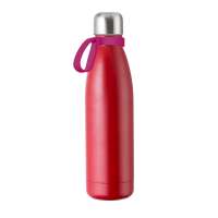 Flasche rot, Ring magenta