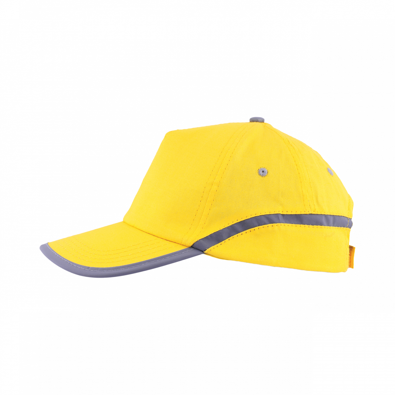 Cap 5 Panel mit reflektierendem Band und Klettverschluss