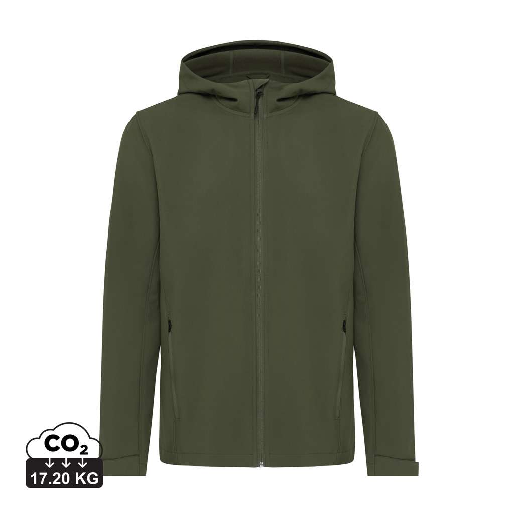 IQONIQ Makalu Herren Softshelljacke aus recyceltem Polyester