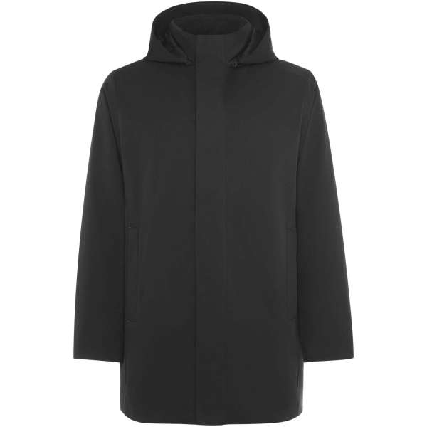 Gepolsterte Unisex-Parka-Jacke mit Kuppelkragen