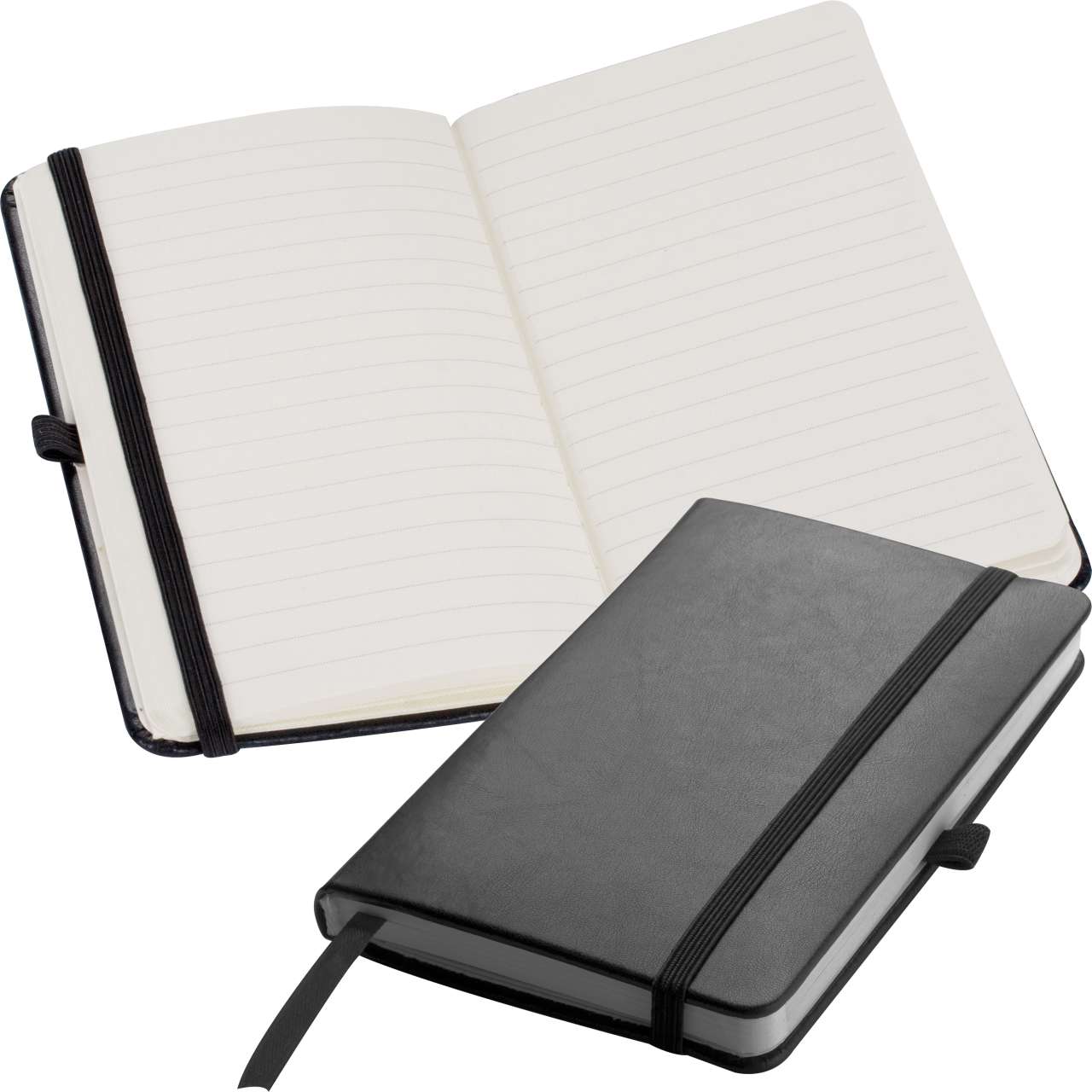 A6 Notizbuch mit Kunstledereinband