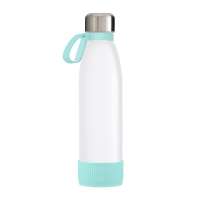 Flasche weiß, Ring mint, Hülle mint