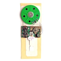 Soundmodul mit Laschenaktivierung für Grußkarten
