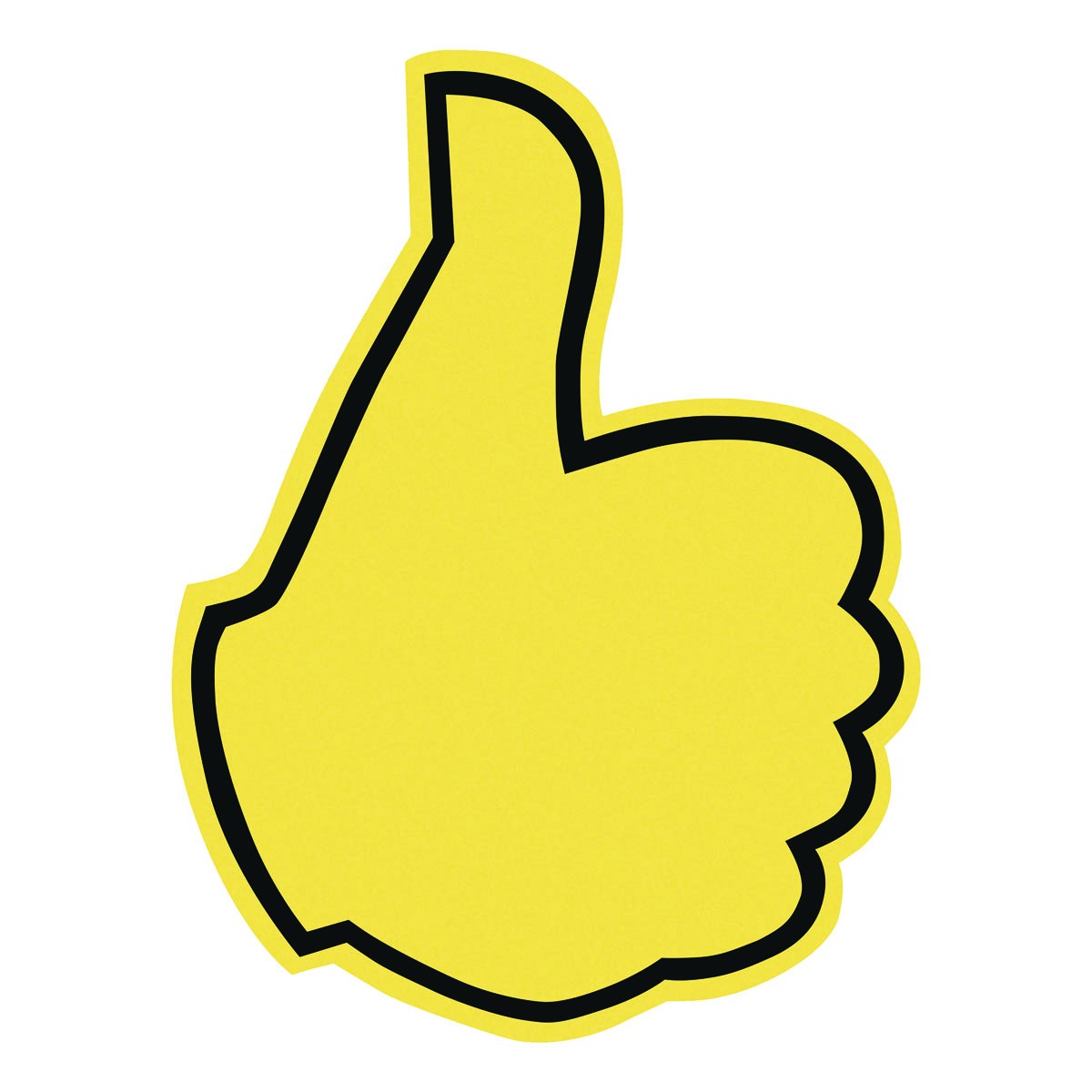 Winkehand aus Schaumstoff DAUMEN HOCH II