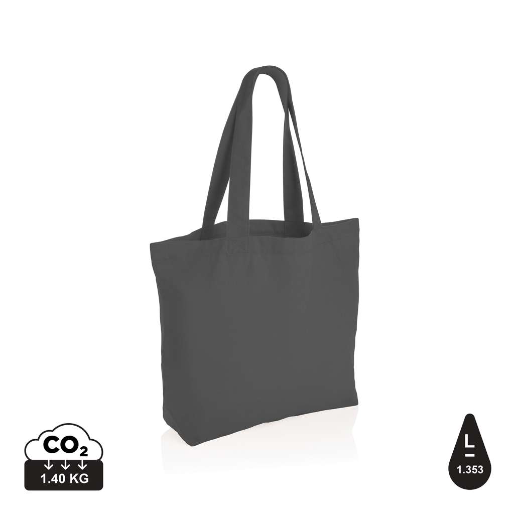 Impact Aware™ 240g / m² rcCanvas Shopper + Tasche, ungefärbt