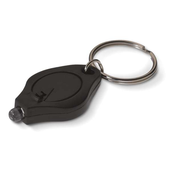 Schlüsselanhänger mit Mini-Taschenlampe