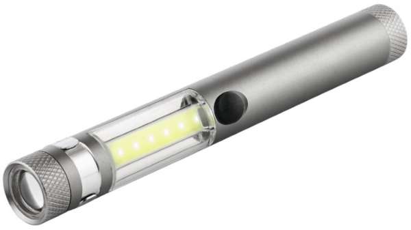 Metmaxx® LED MegaBeam WorkLight "WorklightMidiCOB" titan