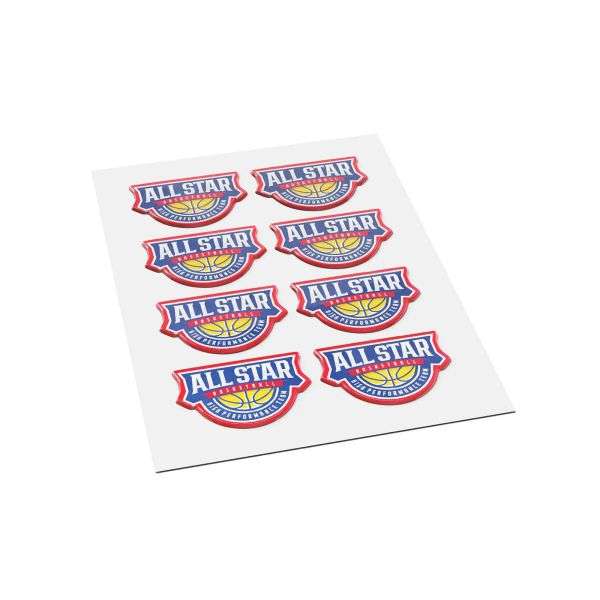 Doming Stickers on A3 sheet