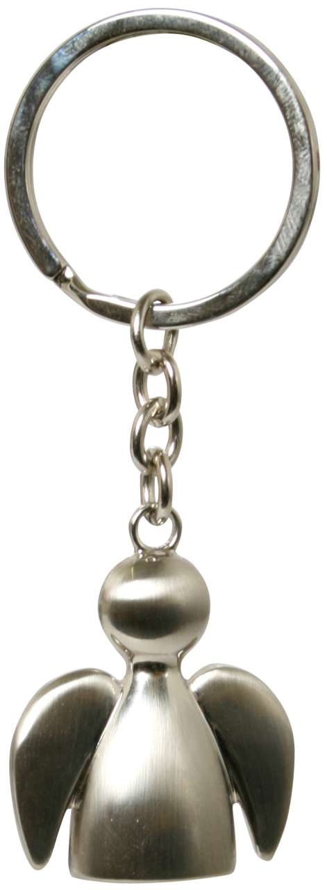 Metall-Schutzengel Schlüsselanhänger