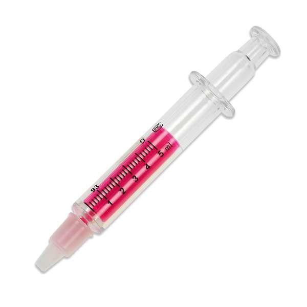 Spritzen-Textmarker