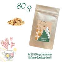 Standbodenbeutel Medium Plus, Kraftpapier, aluminiumfrei, Inhalt 80 g