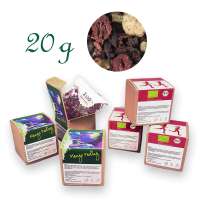 Faltschachtel, Recyclingkarton, Inhalt 20 g