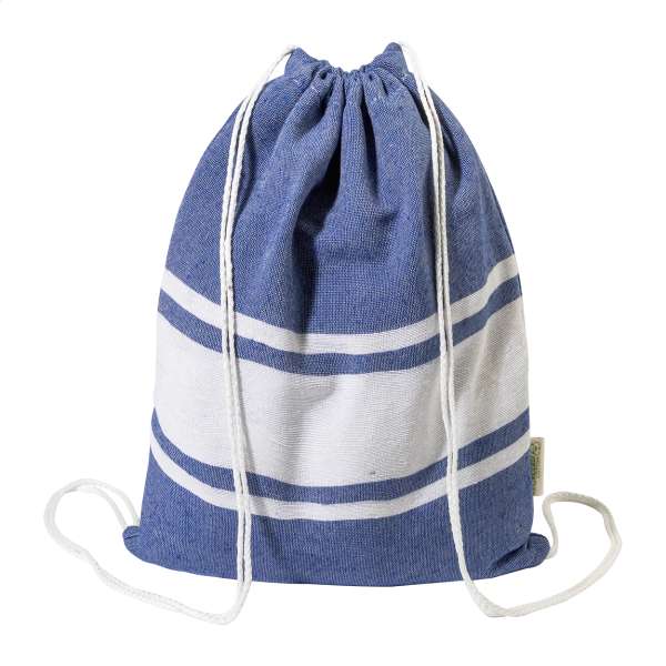 Strandtuch und Turnbeutel aus recycelter Baumwolle Tortuga