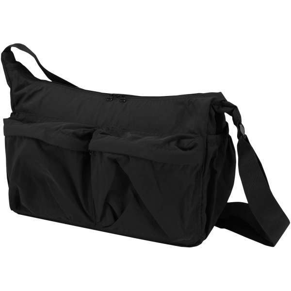Calli 13" GRS Laptop-Umhängetasche aus recyceltem Nylon
