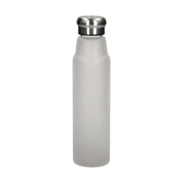 Glasflasche "Life" 700 ml, Frosted