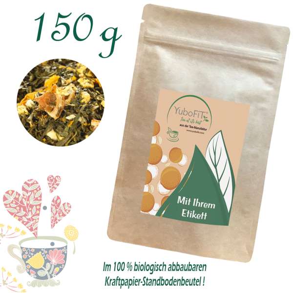 YuboFiT® Sencha Tee FOLLOW THE GREEN MASTER