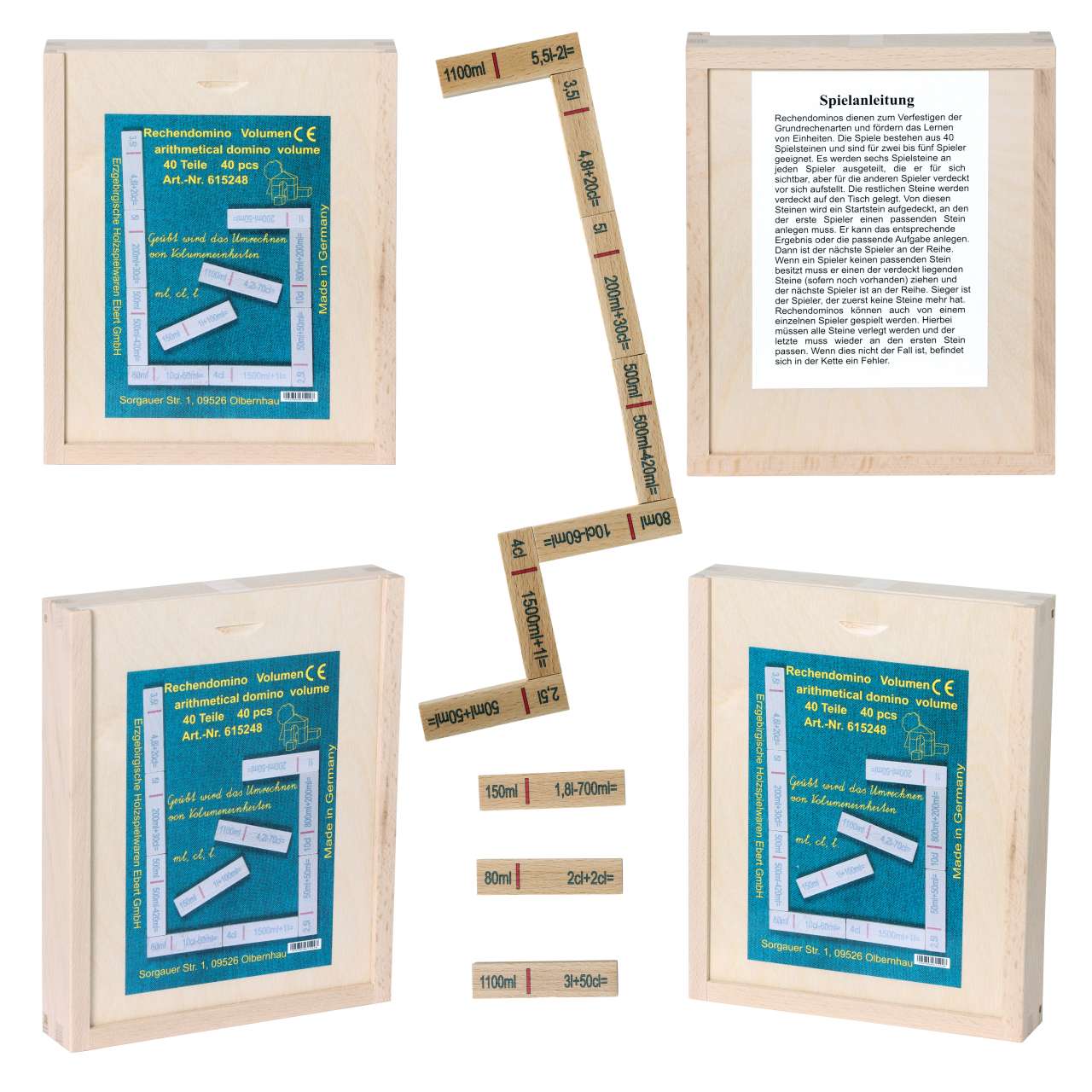 Rechendomino Volumen